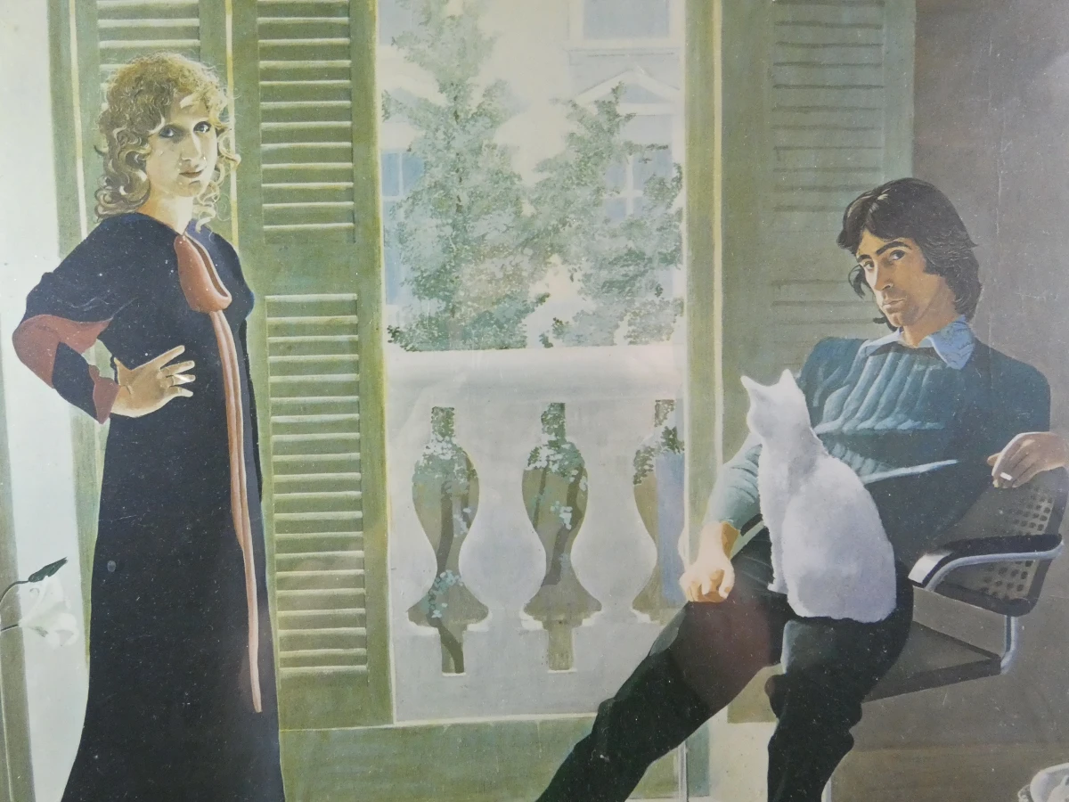 Reproductie ''Mr and Mrs Clark and Percy (1970–1971)'' - David Hockney - foto 9