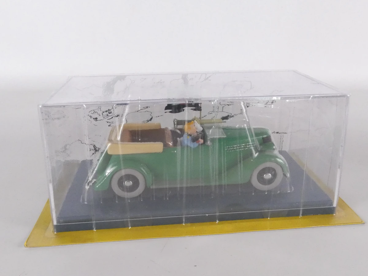 Set van 3 Kuifje (Tintin) modelauto’s – nieuw in originele verpakking - foto 2