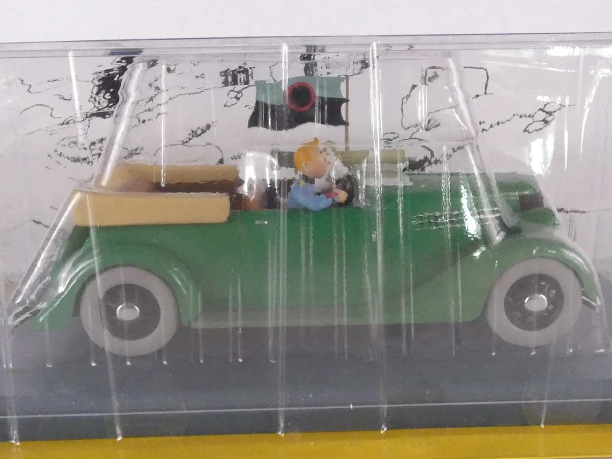 Set van 3 Kuifje (Tintin) modelauto’s – nieuw in originele verpakking - foto 3