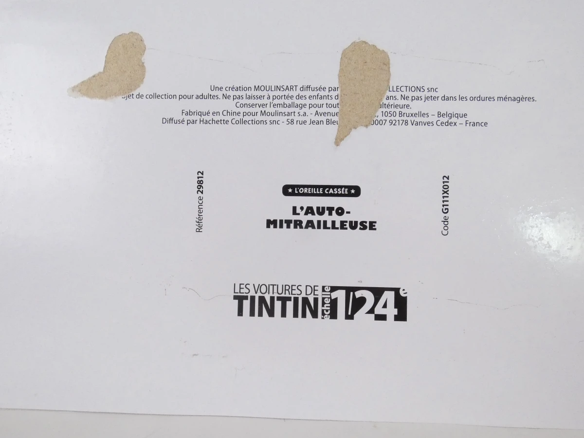 Set van 3 Kuifje (Tintin) modelauto’s – nieuw in originele verpakking - foto 6
