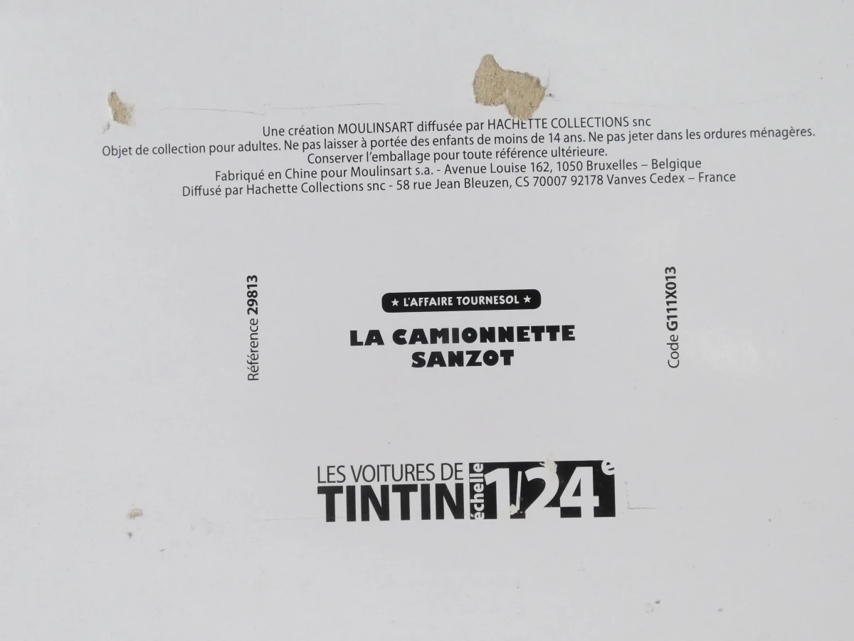 Set van 3 Kuifje (Tintin) modelauto’s – nieuw in originele verpakking - foto 10