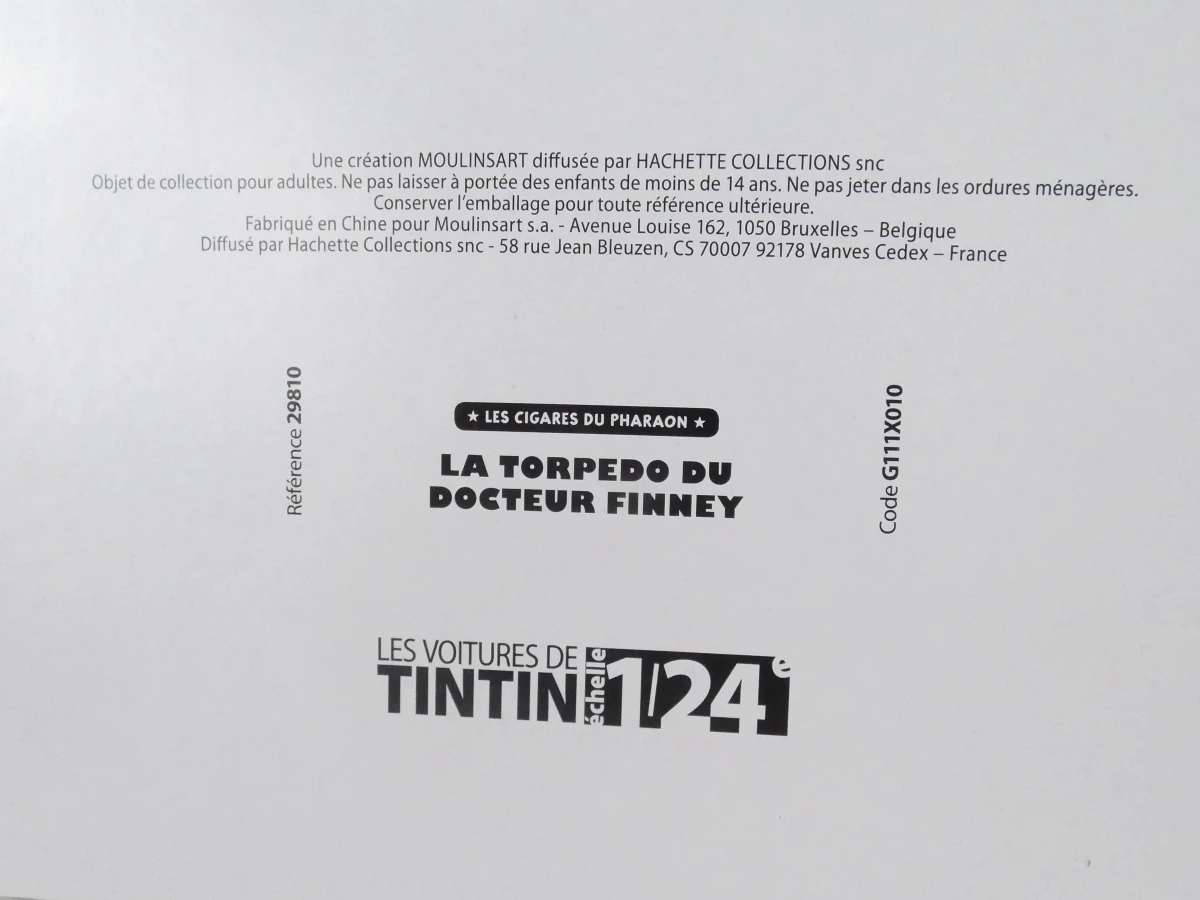 Set van 3 Kuifje (Tintin) modelauto’s – nieuw in originele verpakking - foto 14
