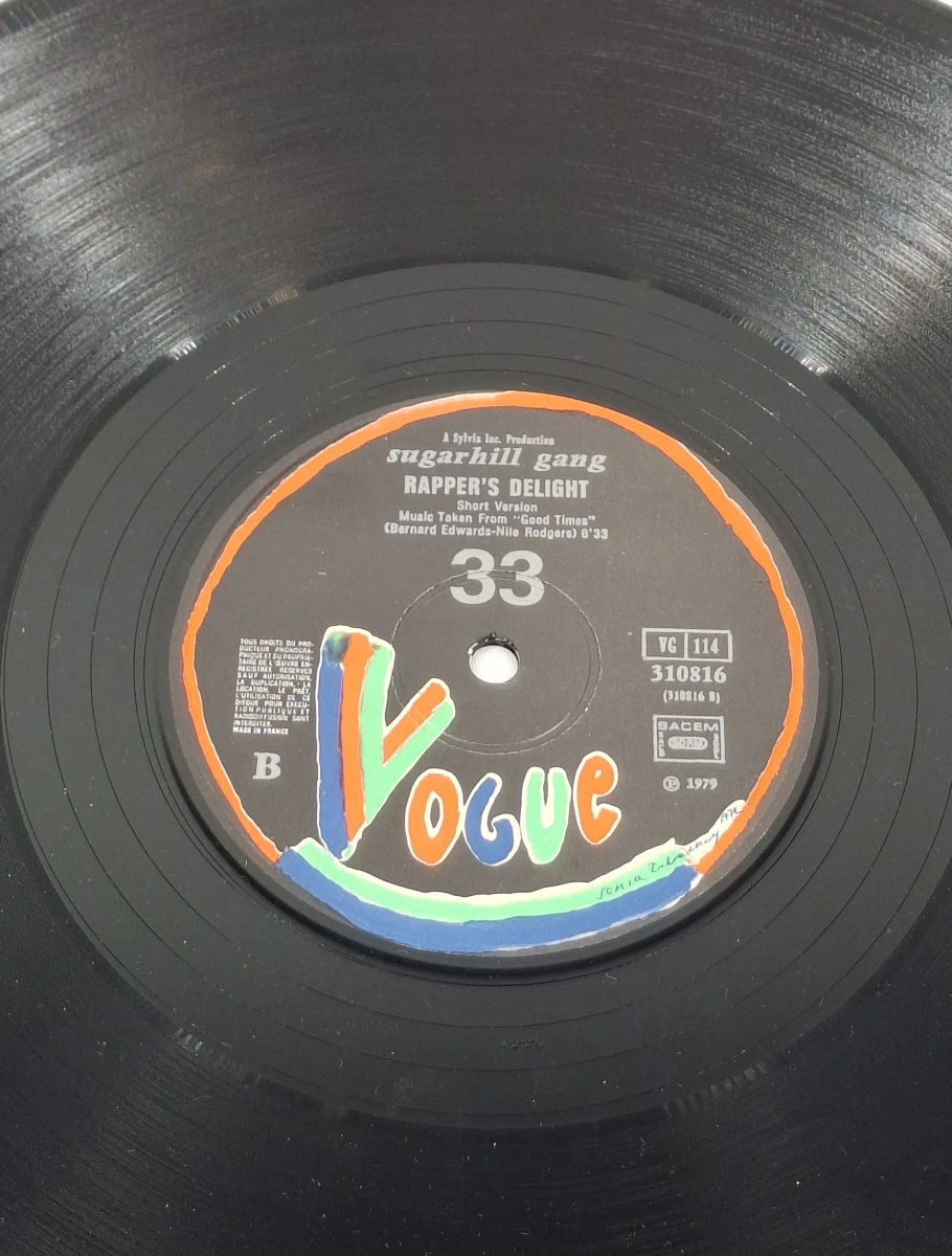 Vinyl single Sugarhill Gang - Rapper's Delight (1979) - foto 5