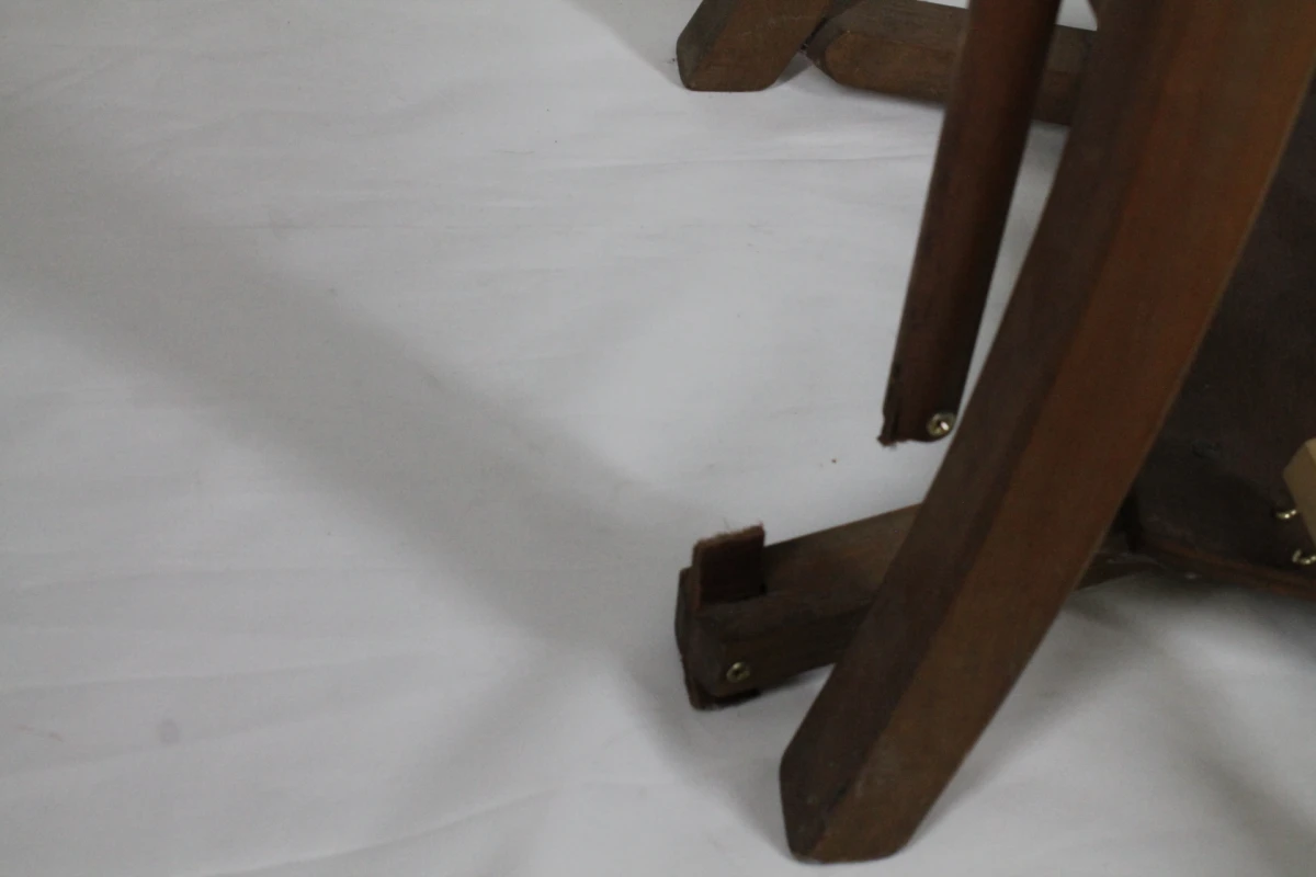 Traditioneel houten spinnenwiel - foto 3