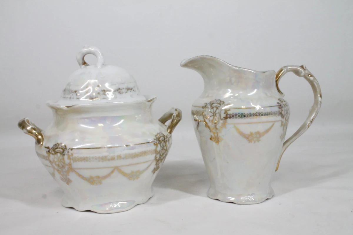 Vintage porseleinen koffie- en theeservies - foto 7