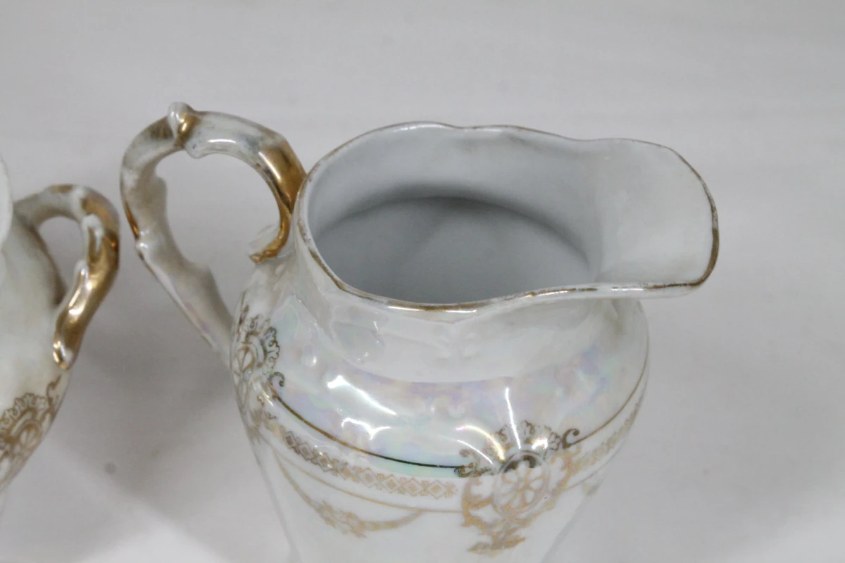 Vintage porseleinen koffie- en theeservies - foto 9
