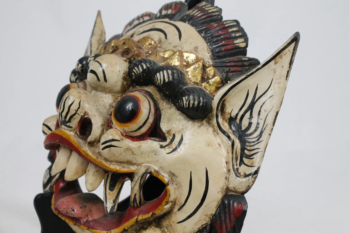 2 Traditionele Balinese Barong-maskers - foto 7