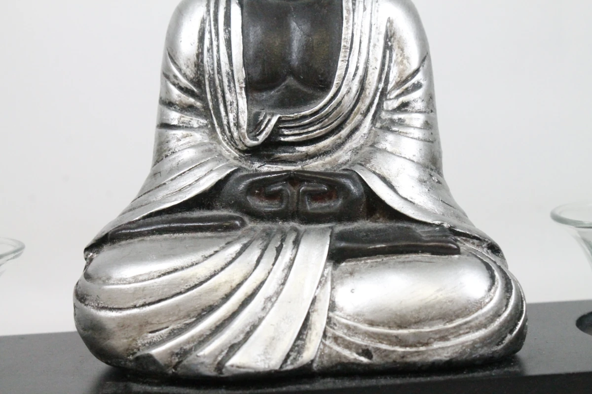 Japanse Boeddha waxinelichthouder - foto 6