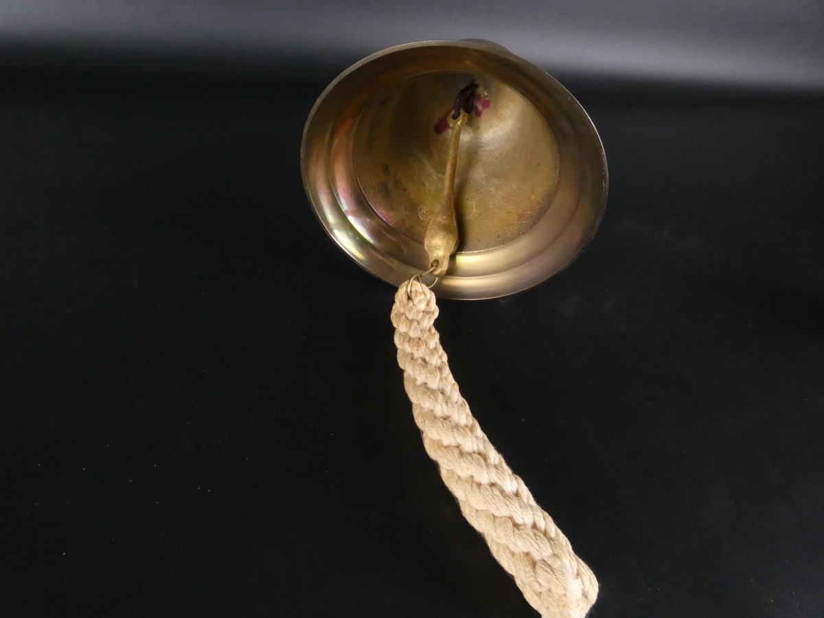 Set van drie decoratieve messing bellen - foto 10
