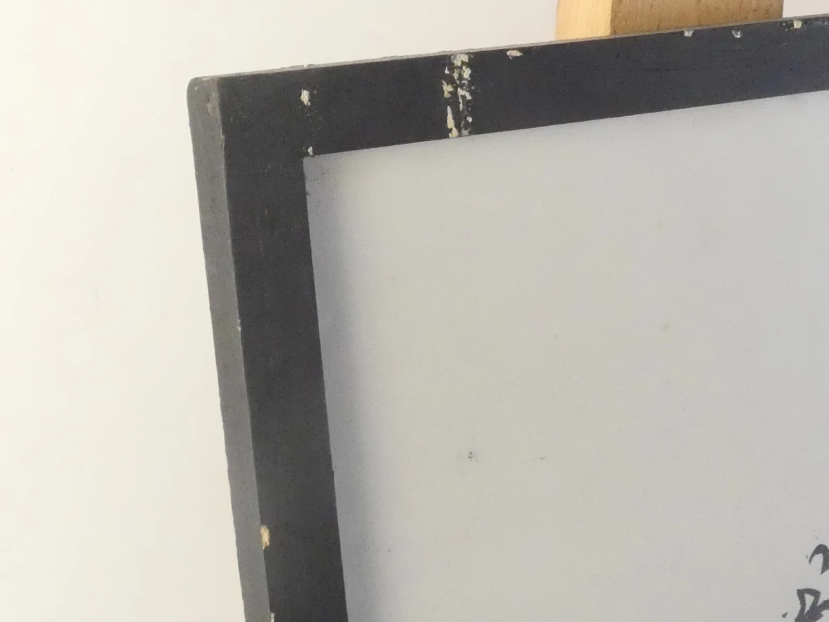 Ingelijste zwart-wit grafische prent – sprookjesachtig tafereel – 5/7 - foto 10