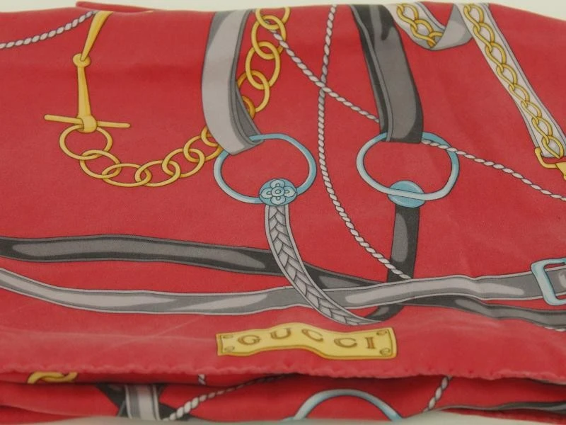 Gucci - zijden foulard met ruiterprint - foto 6