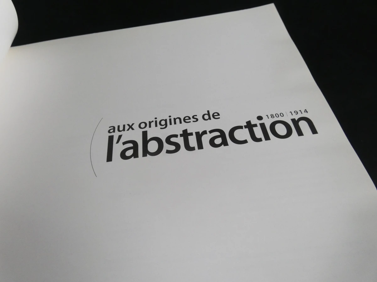 Boek: De catalogus Aux origines de l’abstraction - foto 2