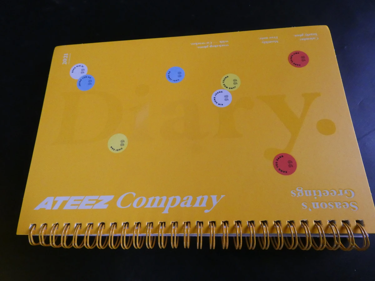 ATEEZ Company Workshop Season's Greetings 2021 set - foto 10
