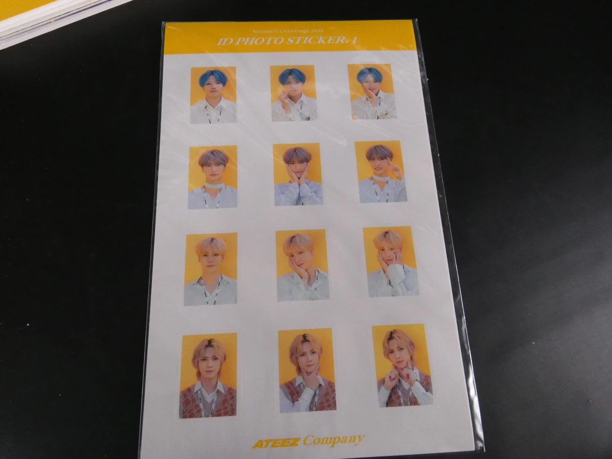 ATEEZ Company Workshop Season's Greetings 2021 set - foto 19