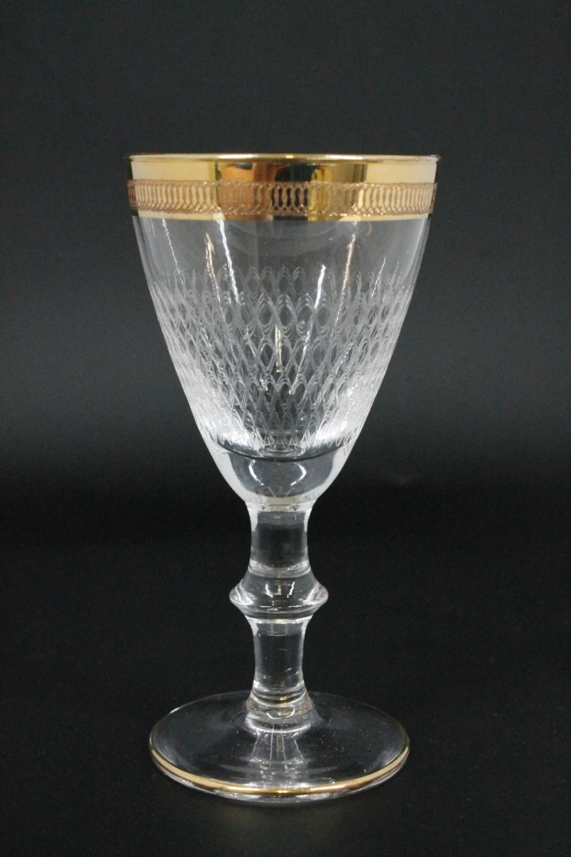 Set van 5 "Thistle Gold" kristallen glazen - foto 6