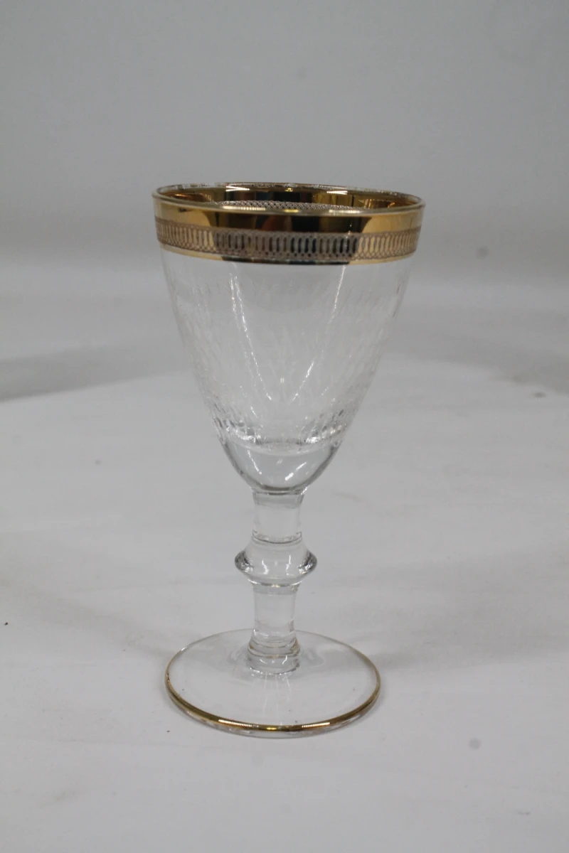 Set van 5 "Thistle Gold" kristallen glazen - foto 4