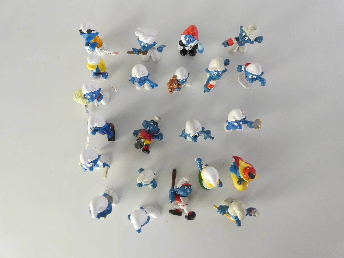 Lot van 22 Smurfenfiguren Schleich – 6 nieuw met label - foto 2