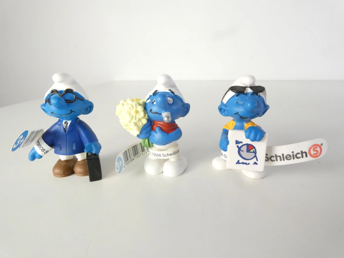 Lot van 22 Smurfenfiguren Schleich – 6 nieuw met label - foto 6