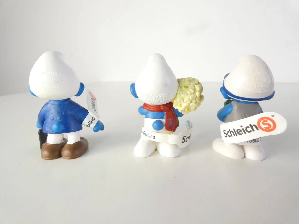 Lot van 22 Smurfenfiguren Schleich – 6 nieuw met label - foto 9