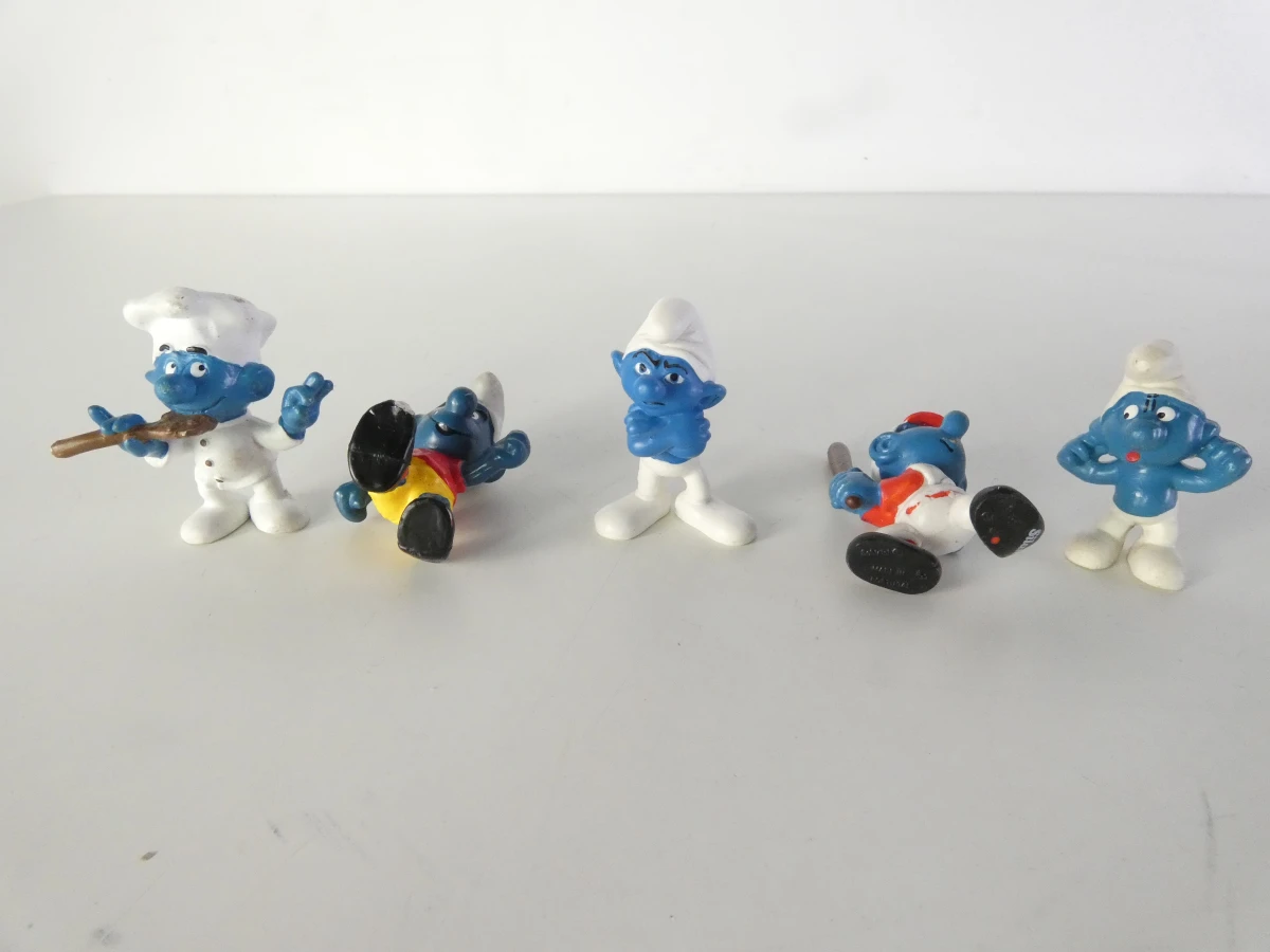 Lot van 22 Smurfenfiguren Schleich – 6 nieuw met label - foto 13