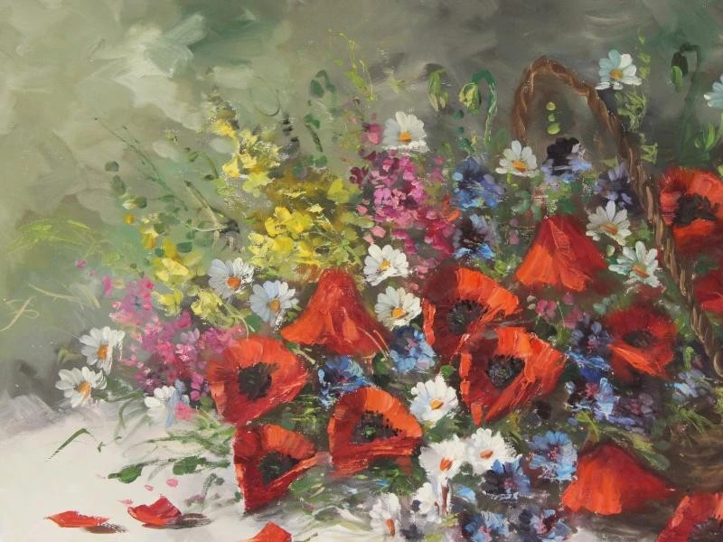 XL Kleurrijk bloemstilleven - Jean-Jacques Foulon (1923-1980) - foto 7