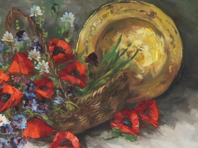XL Kleurrijk bloemstilleven - Jean-Jacques Foulon (1923-1980) - foto 6