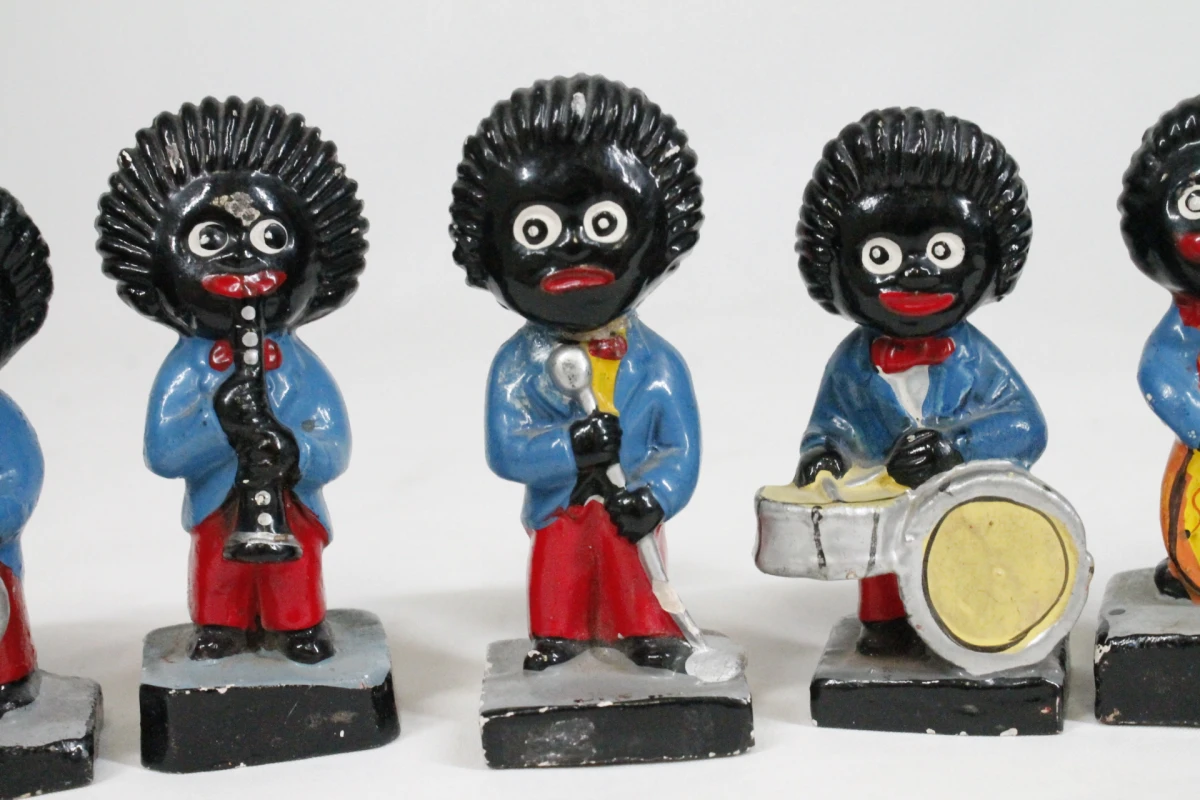 Vintage Robertson's Golly jazzband-beeldjes - foto 7