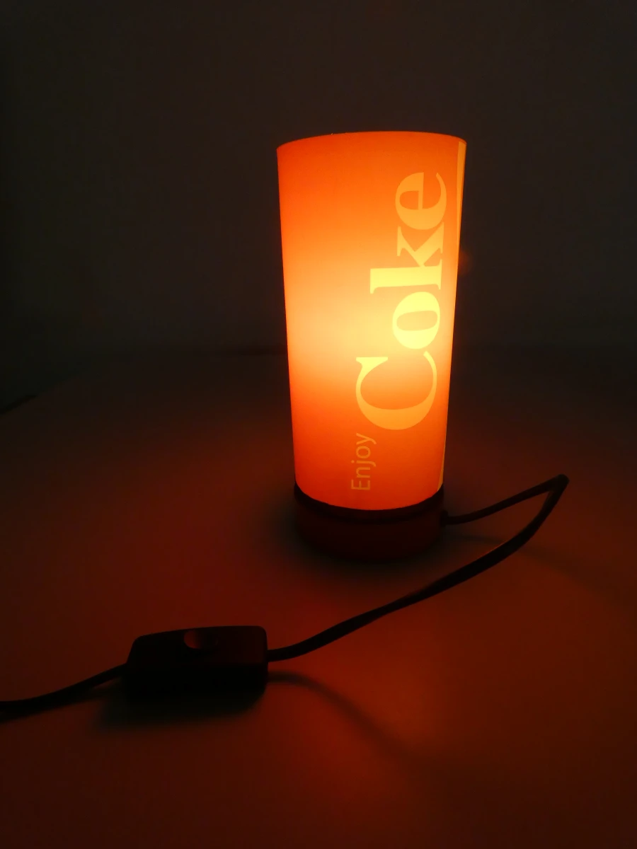 Coca-Cola decoratieve tafellamp 23 cm - foto 4