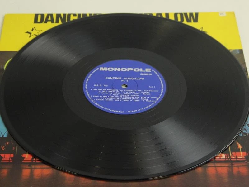 Set van 3 vintage LP koffers met sleutels - foto 6
