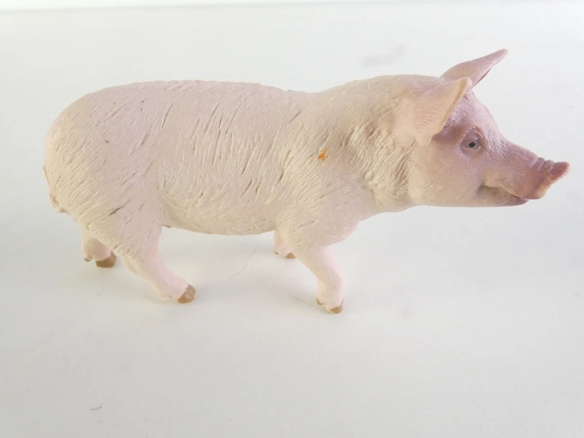 Set van 11 Schleich dierenfiguren – paarden, boerderijdieren, olifanten en eenhoorn - foto 9