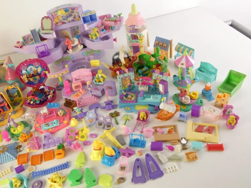 Grote collectie vintage Polly Pocket en andere sets - foto 4
