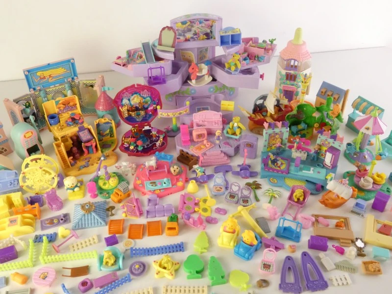 Grote collectie vintage Polly Pocket en andere sets - foto 3