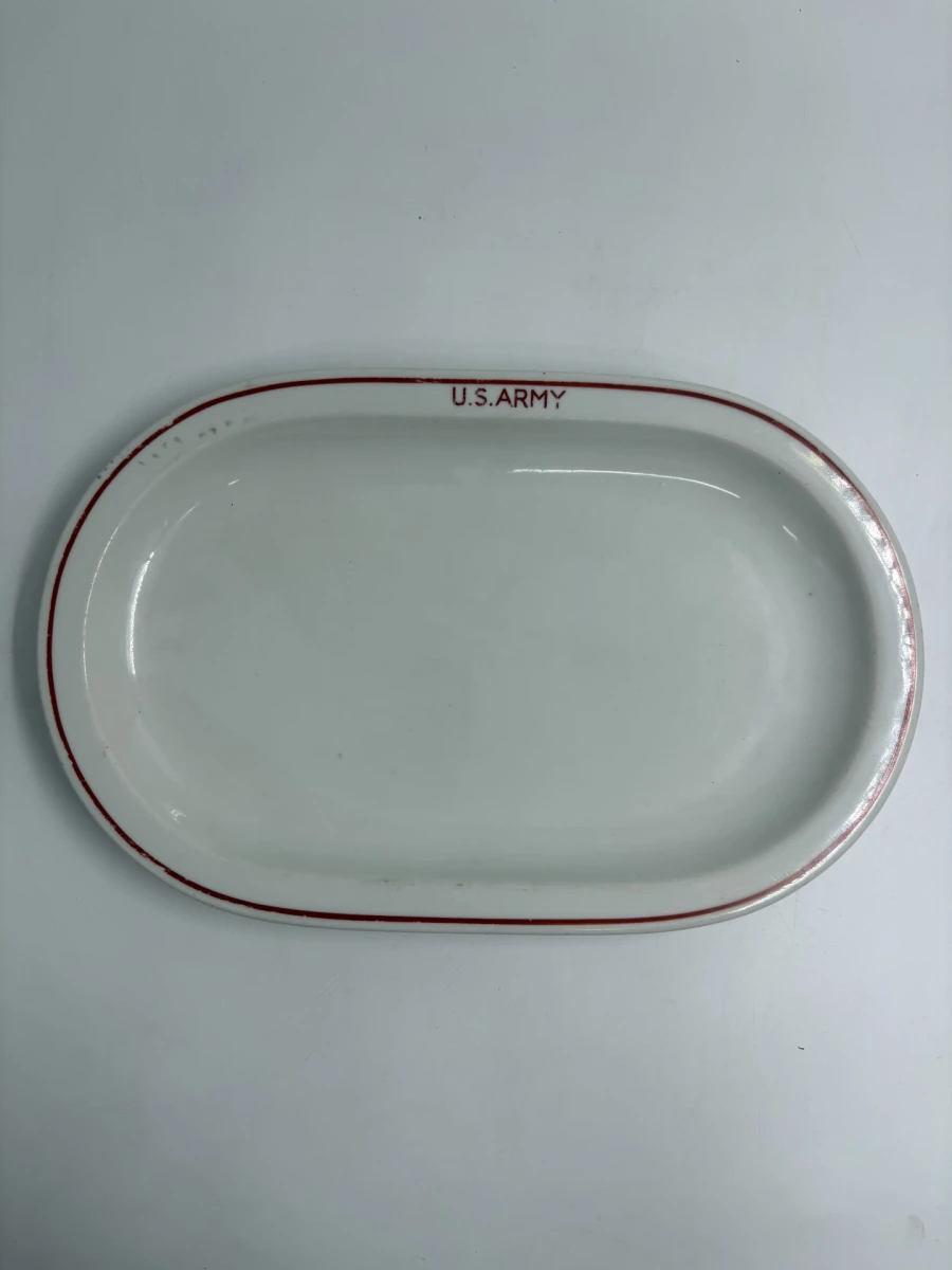 Ovaal bord U.S. Army met rode rand