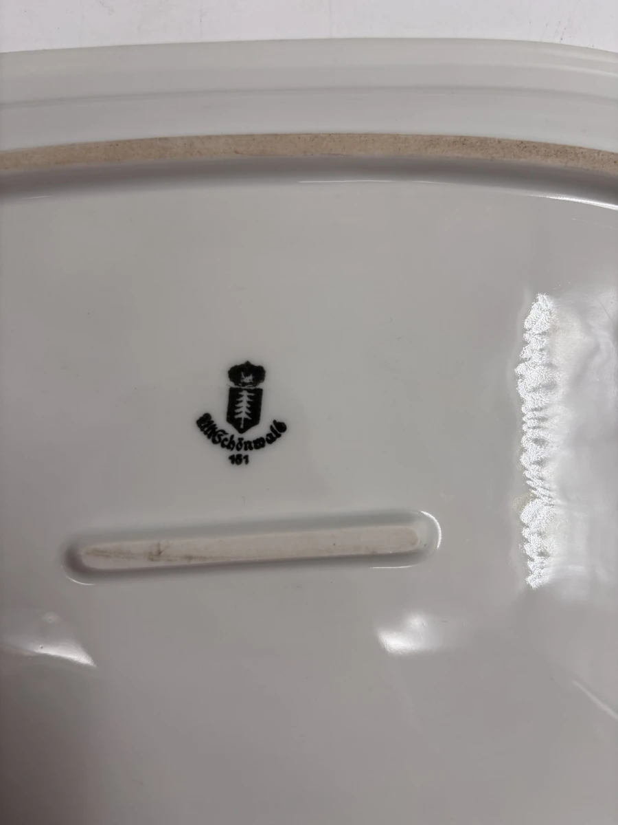 Ovaal bord U.S. Army met rode rand