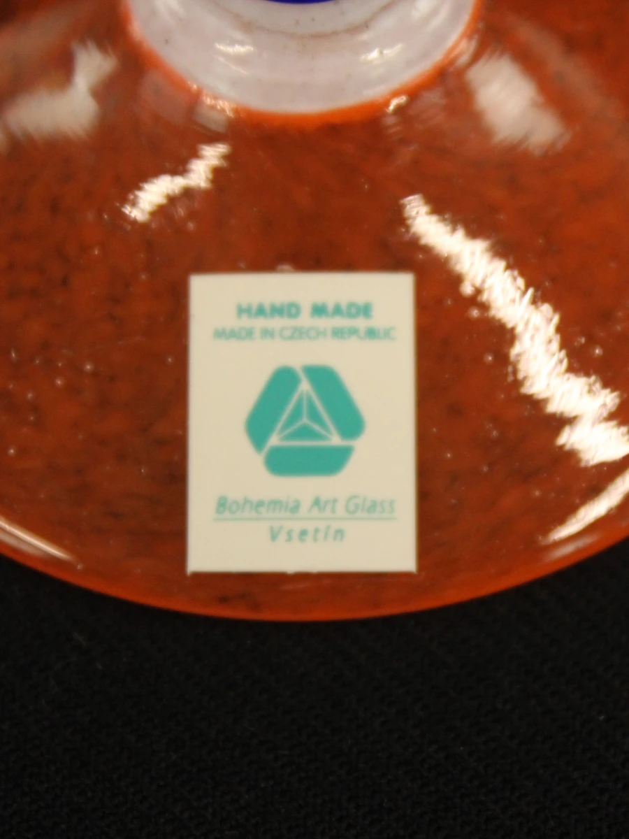 4 Crystal Bohemia Art Glass kelken Vsetín, ca. 1993–1998 - foto 6