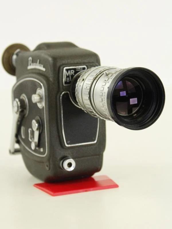 Vintage jaren 50-60 Beaulieu MR8 reflex control 8mm filmcamera - foto 4
