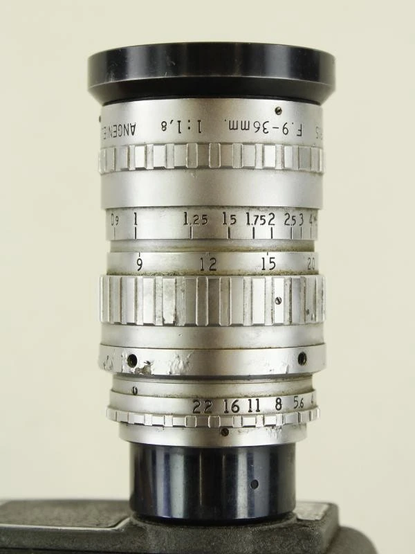 Vintage jaren 50-60 Beaulieu MR8 reflex control 8mm filmcamera - foto 11