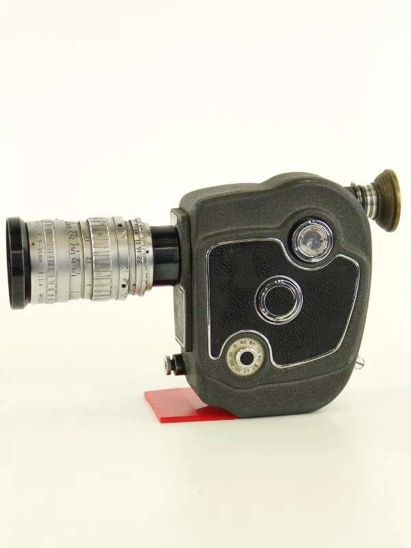 Vintage jaren 50-60 Beaulieu MR8 reflex control 8mm filmcamera - foto 7