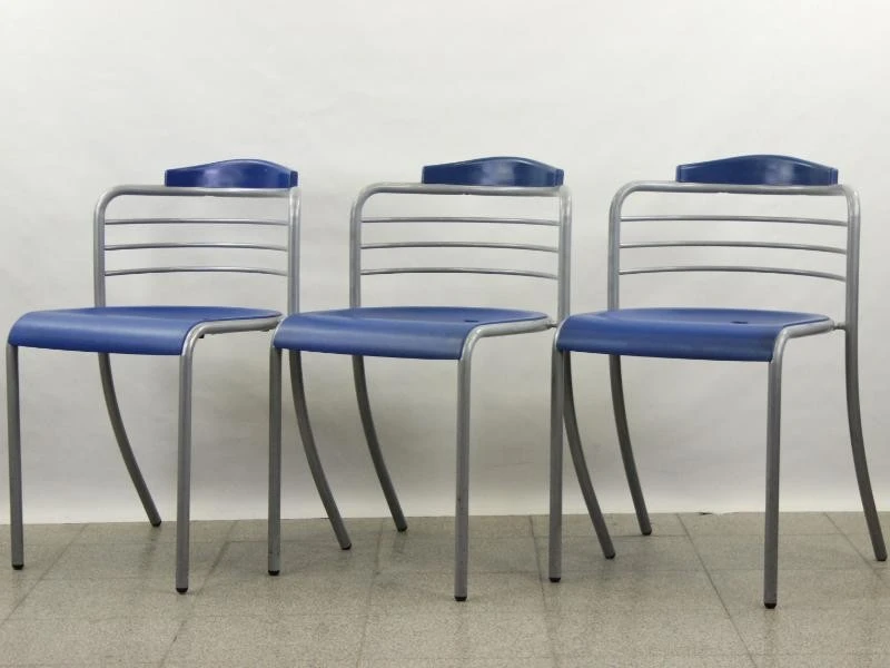 Set van 6 Steelmobil stoelen- Italy - foto 4