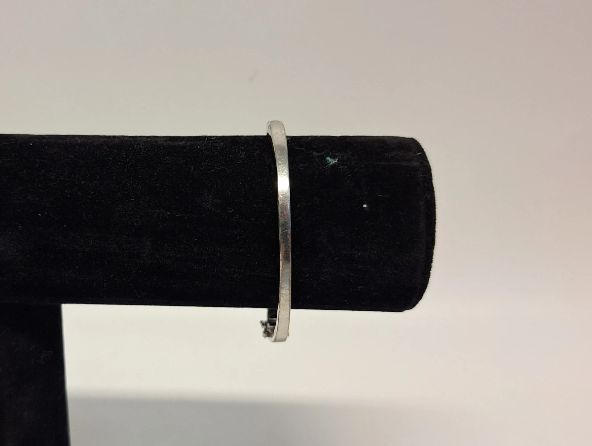 Zilveren armband met kleine steentjes - foto 2