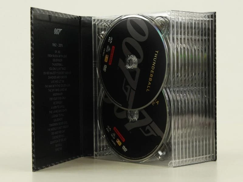 The James Bond Collection (1962–2015) DVD Boxset – 24 films - foto 3