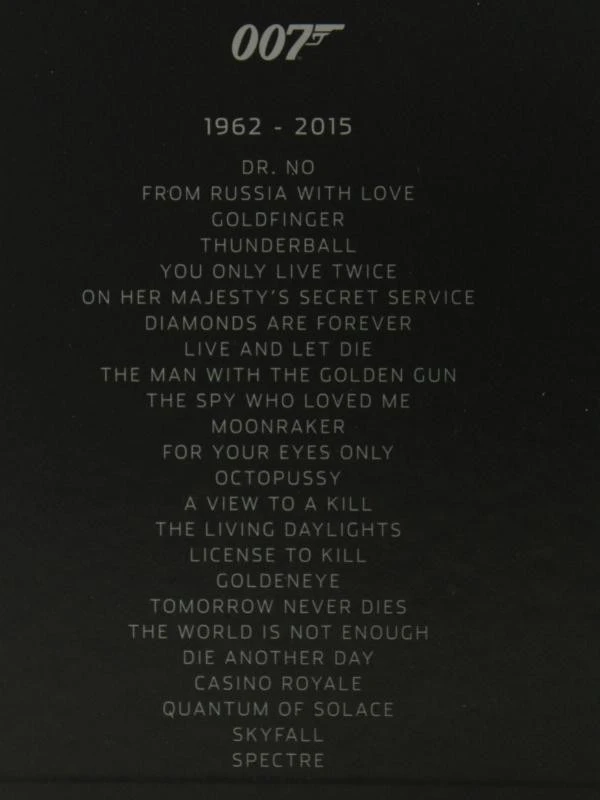 The James Bond Collection (1962–2015) DVD Boxset – 24 films - foto 4