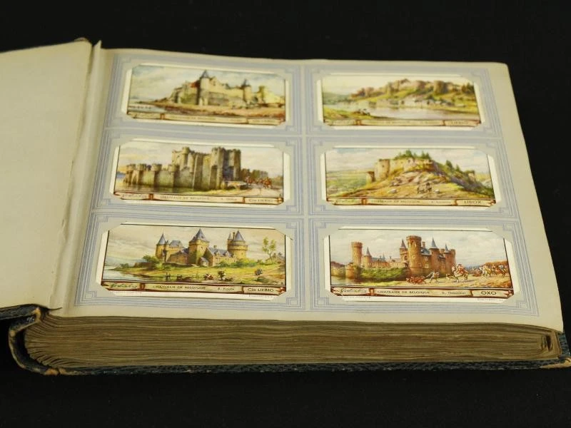 Lot van 2 chromo's liebig boeken - foto 7