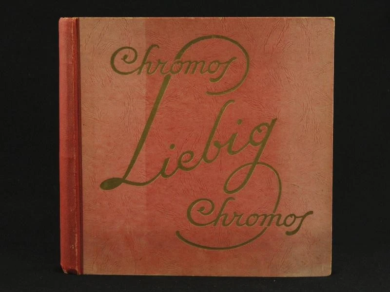 Lot van 2 chromo's liebig boeken - foto 2
