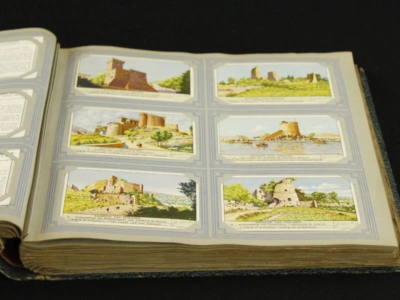 Lot van 2 chromo's liebig boeken - foto 8