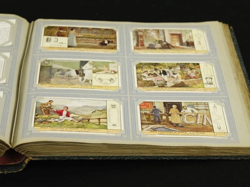 Lot van 2 chromo's liebig boeken - foto 9