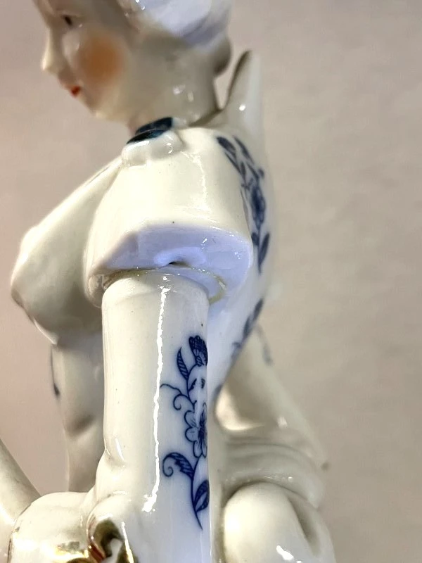 6 vintage porseleinen beeldjes - foto 7