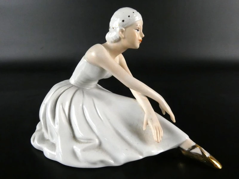 6 vintage porseleinen beeldjes - foto 26