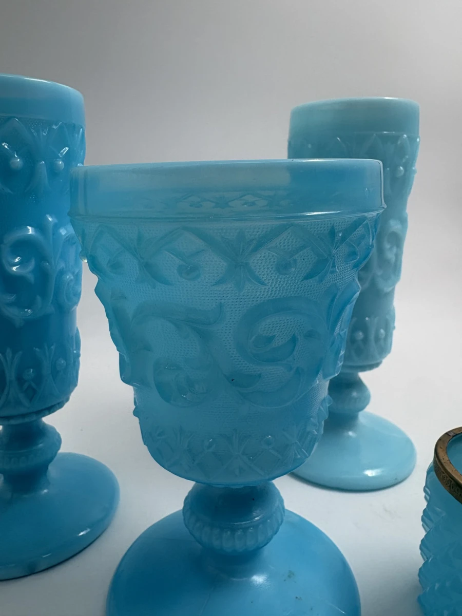 Set opaline glaswerk - foto 2