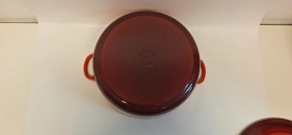 Rode Le Creuset braadpan gietijzer 28 cm - foto 12